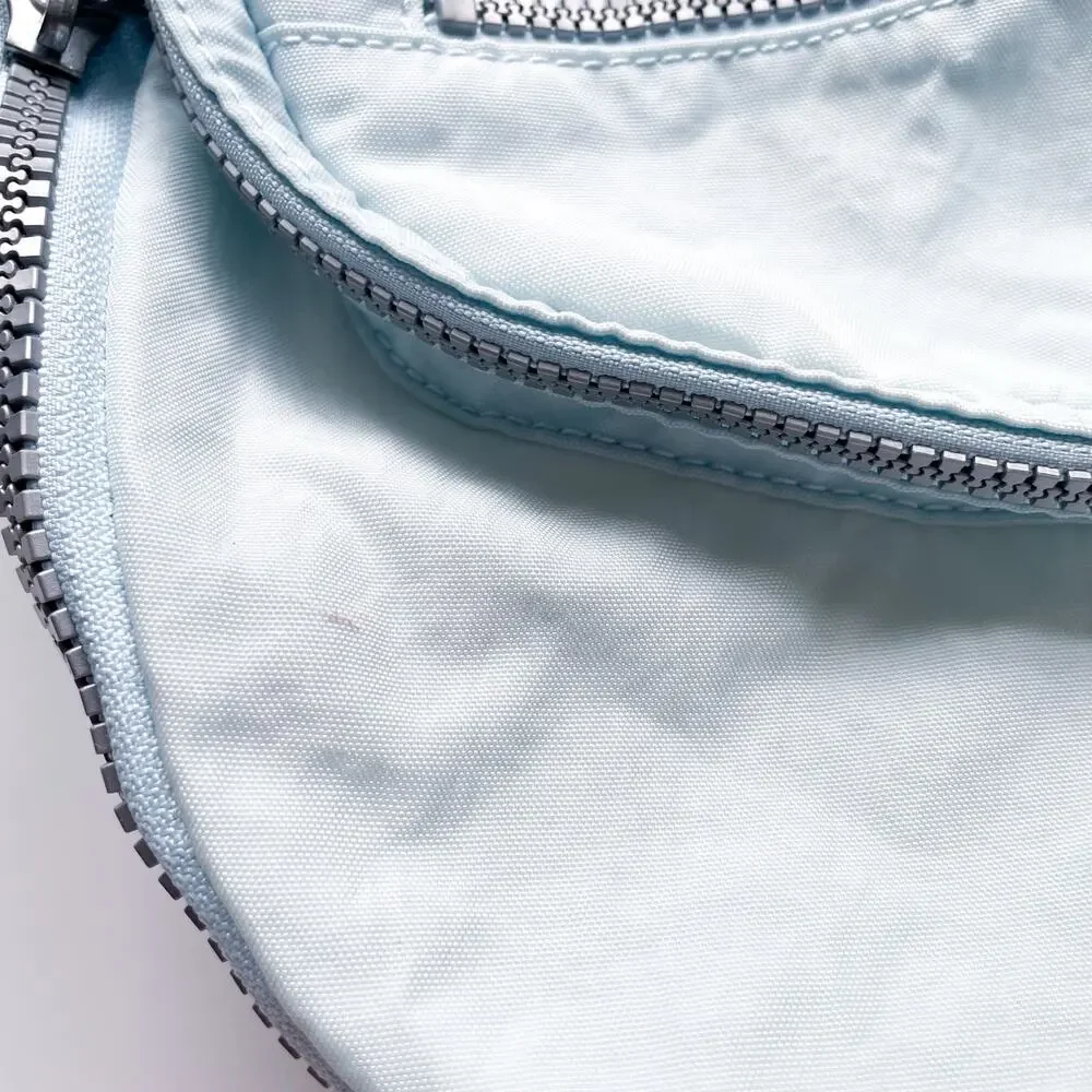 Kipling Seoul Laptop Backpack Powder Blue XL Nylon Lightweight
